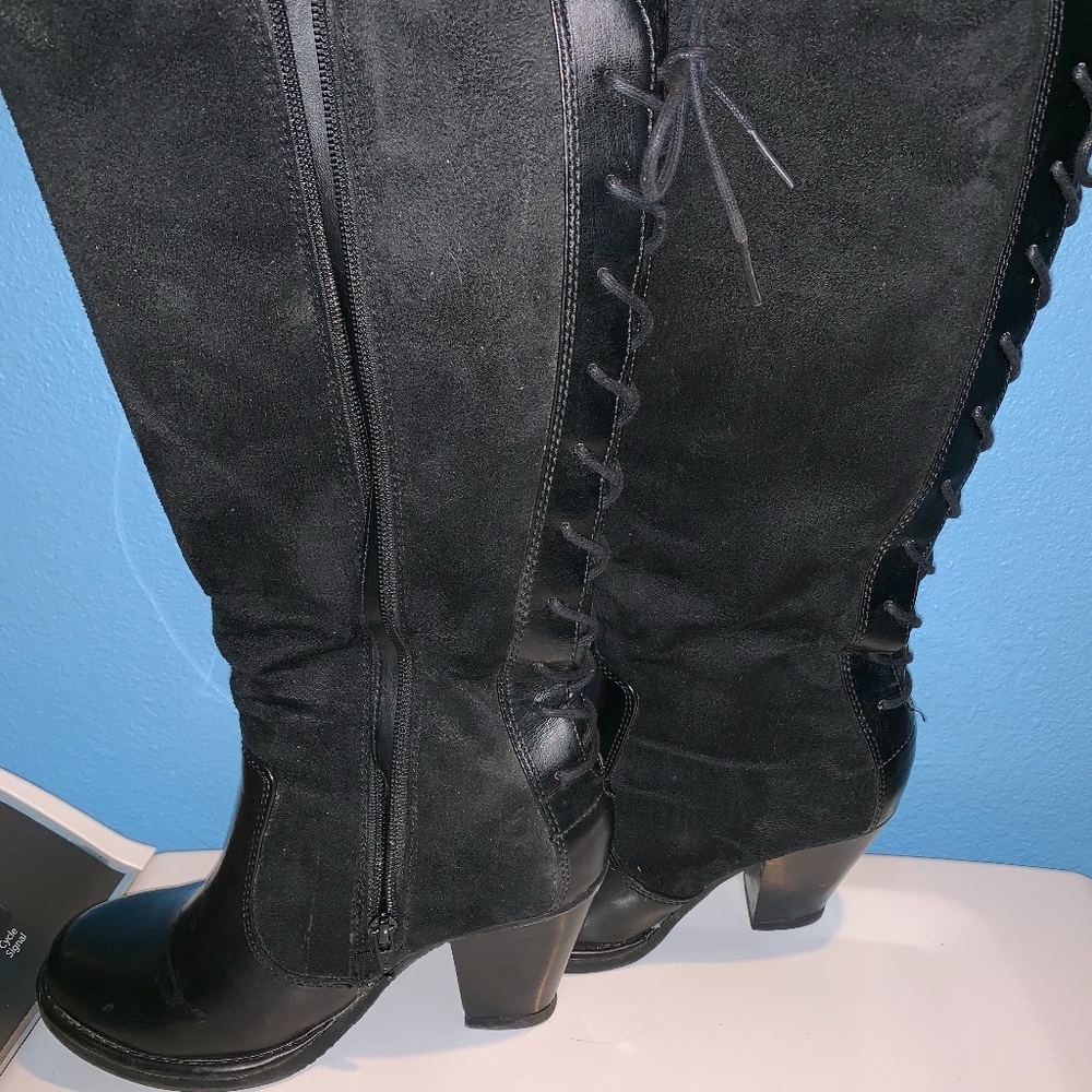SUEDE BOOTS